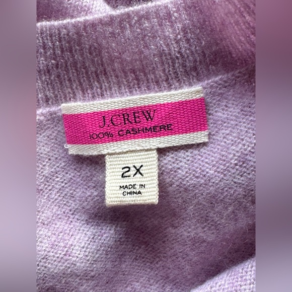 NWOT JCrew Cashmere Classic Fit Crewneck Sweater - Picture 6 of 9